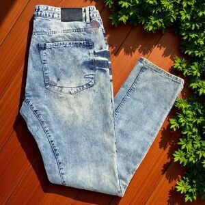 Staple Pigeon Classic Straight Stonewash Denim Blue Jeans Men's Size 38W x 34L
